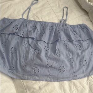 Sugar+Lips Ruffled Sleeveless Camisole